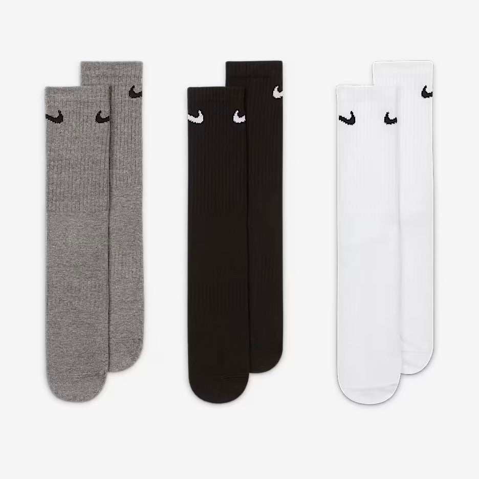 Nike Everyday Lightweight Training Crew Socks 3 pairs