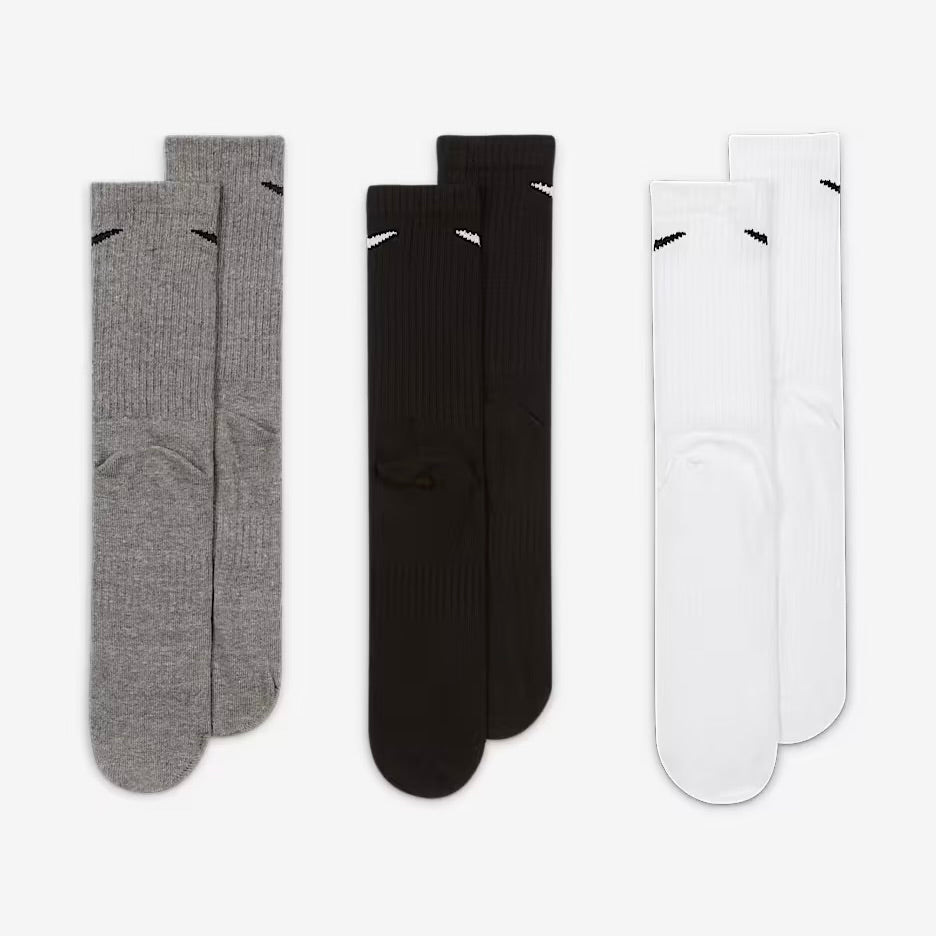 Nike Everyday Lightweight Training Crew Socks 3 pairs