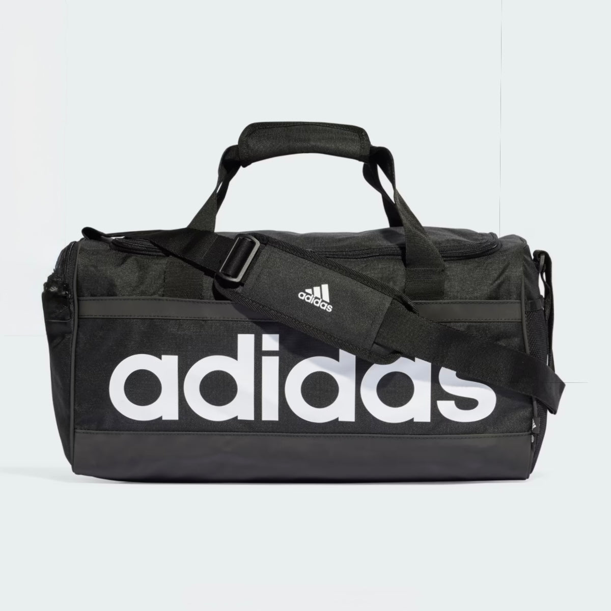 ADIDAS LINEAR DUFFEL BAG HT4742 (W/ FRONT ZIPPER)